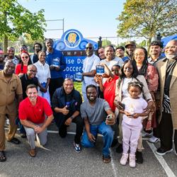 Park Naming Ceremony - Promise David Soccer Field